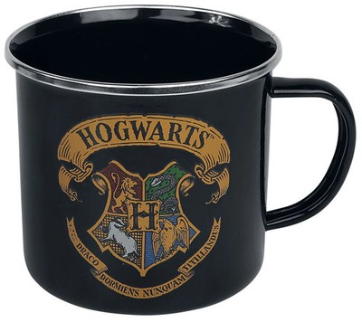 Harry Potter Tasse  Hogwarts schwarz Standard