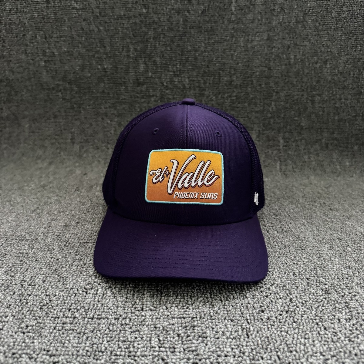 '47 Brand Phoenix Suns El Valle Trucker Snapback Purple One Size Hat