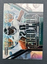 2025 Panini Prizm Black  Fractal Silver Prizm Brian Dawkins #1  Eagles