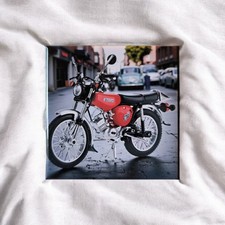 Simson S51 DDR Werbung | Retro Kleinkraftrad Ostalgie Kühlschrankmagnet