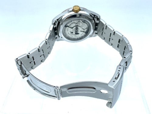 Orologio automatico SEIKO PRESAGE zaffiro lunetta oro rosa quadrante argento 4R37-00P0 - Foto 19 di 23