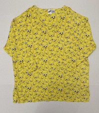 GUC Warner Bros Women's Yellow Tweety Sleep Shirt 100 Cotton SZ One Size