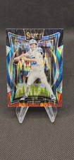 2024 Panini Select Jared Goff Black & Red Prizm Shock Detroit Lions #36