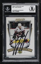 BAS 2006-07 Upper Deck MVP Jason Spezza #201 BGS Authentic Auto 0q3