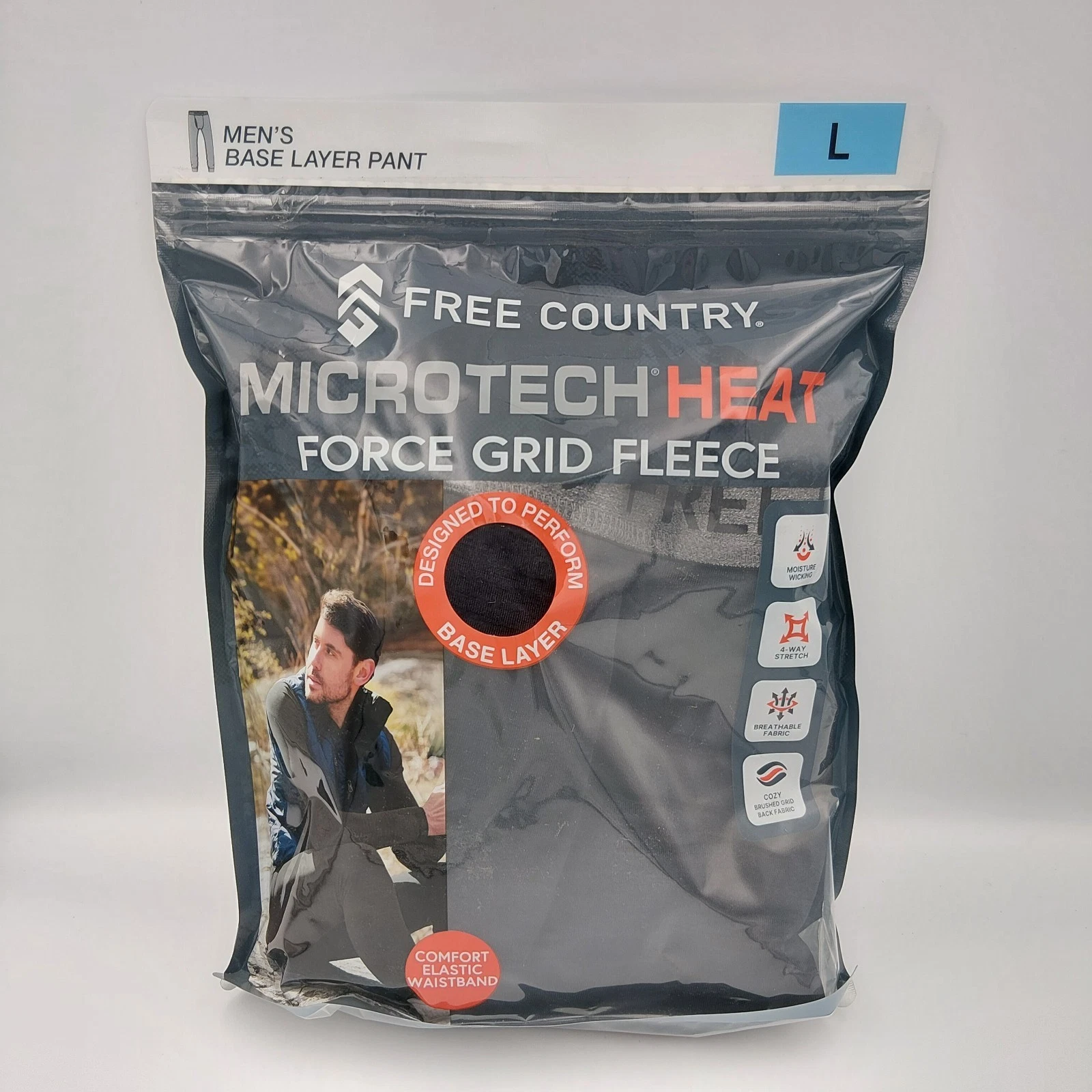 Free Country Microtech Heat Force Grid Fleece Men’s Base Layer PANT LARGE bottom
Opens in a new wind
