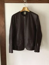 Scye No Collar Biker Jacket District Special order item #PF7XQK