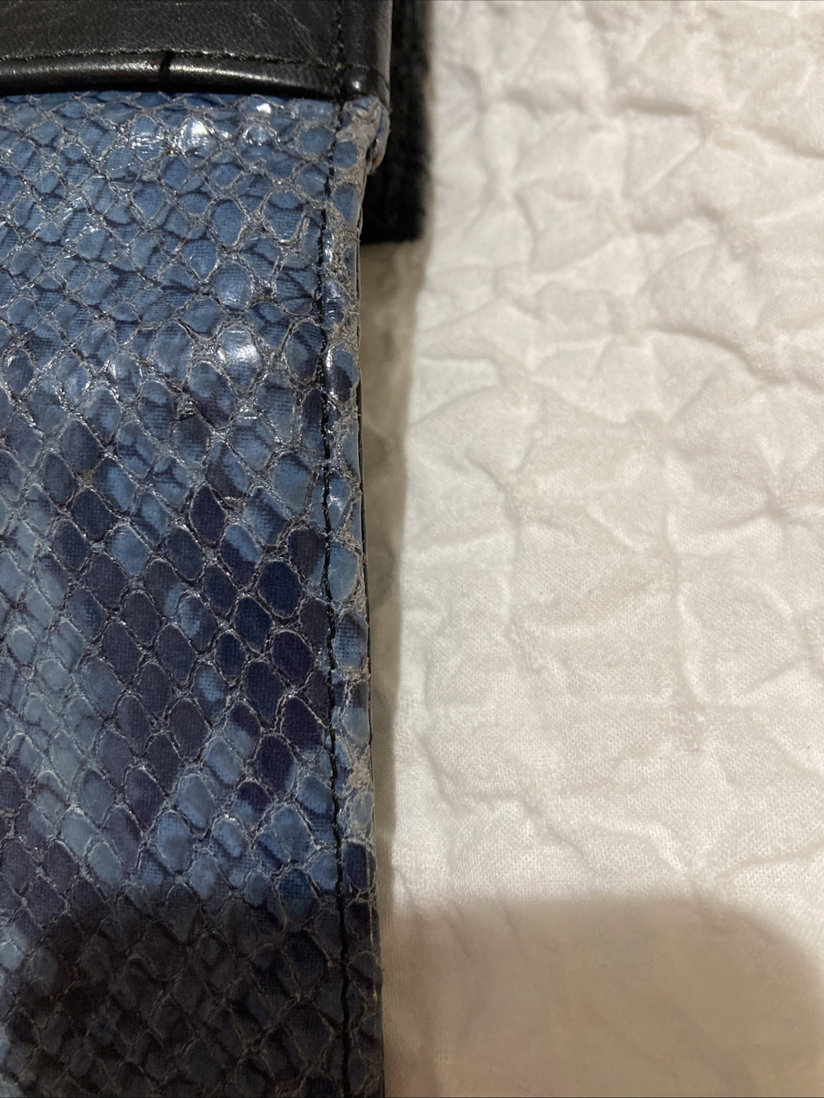 zadig voltaire wallet multicolor python embossed … - image 7