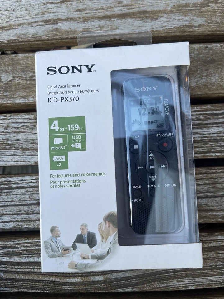 Sony PX Series ICD-PX370 4GB Mono Digital Recorder Factory  - Image 2 of 4