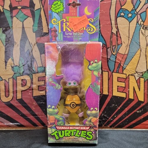 Vintage TMNT Turtle Troll Don Sealed in Packaging Complete 1992