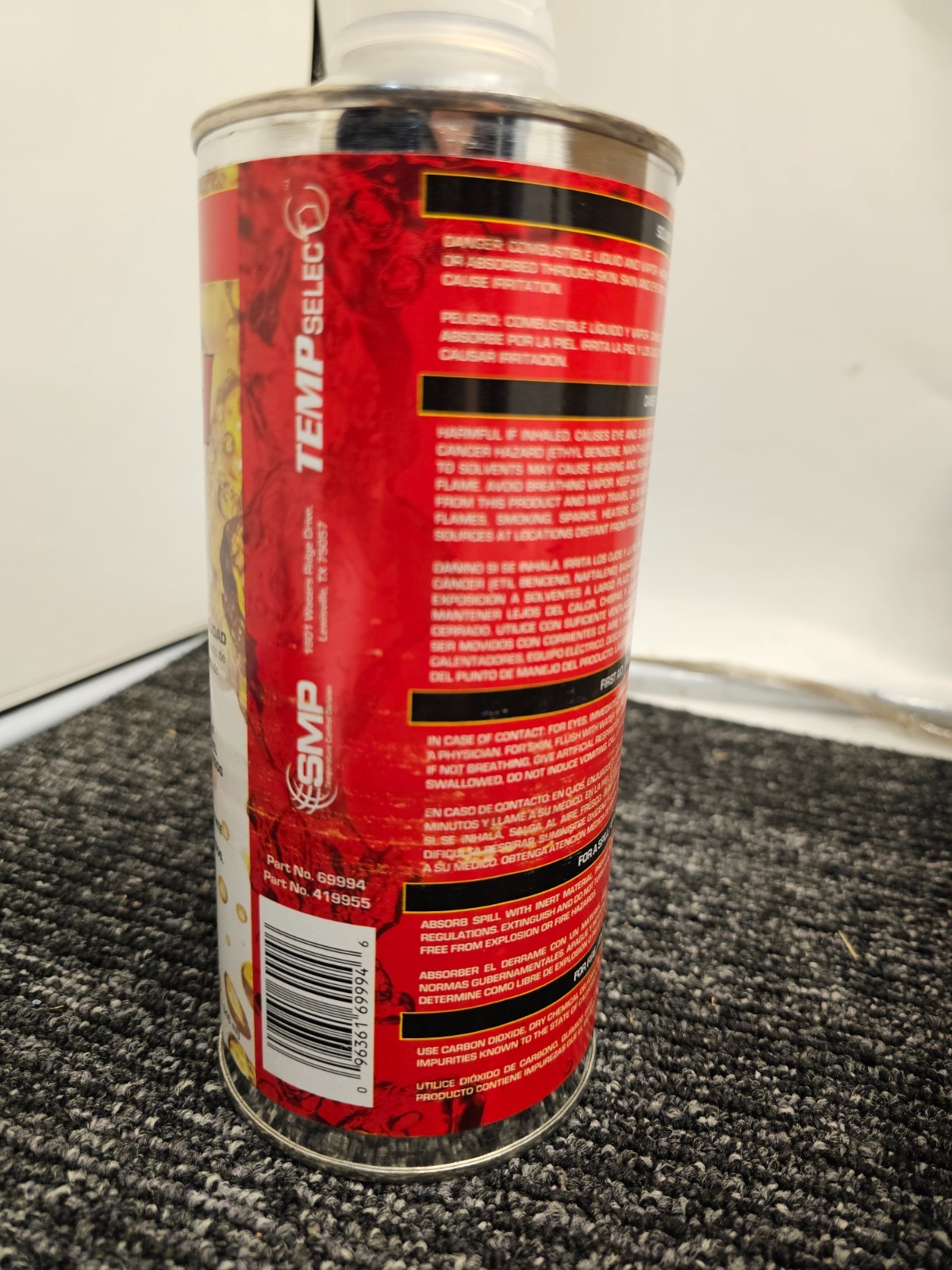 (QTY 2) Napa 419955 69994 A/C Flush Solvent *DENTED