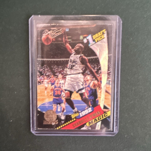 Topps 1992 Topps Shaquille O'Neal #150 Rookie Draft Pick Orlando Magic