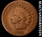 1876 Indian Head Cent - Scarce  Semi-key  Better Date  No Reserve  #K1469