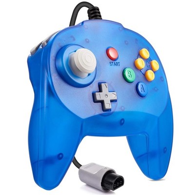 Retro N64 Controller Wired N64 Classic 64bit Mini Gamepad Remote for N64 Console