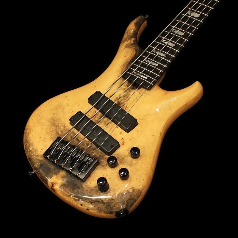 Roscoe LG3005/34 б/у 5-струнная бас-гитара Buckeye Burl Top, масштаб 34 дюйма, '09 - Изображение 4 из 4
