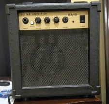 Gearlux GA10 10-Watt Electric Guitar Amplifier - Black