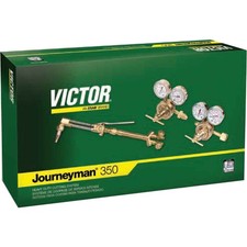 Victor 0384-0804 Journeyman 350 540/510 Acetyl Torch Outfit w/Classic Regulators