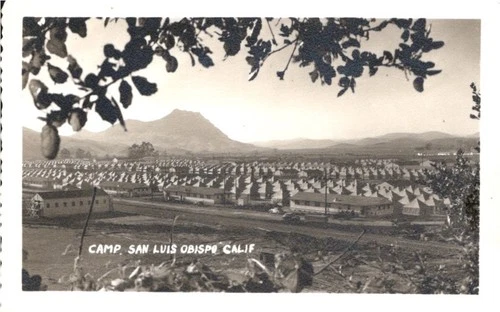 rppc Camp San Luis Obispo California Military World War 2