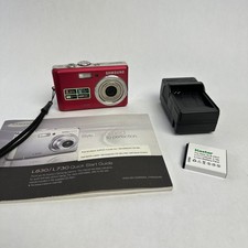 Samsung L Series L830 8MP Digital Camera Red With Battery Charger