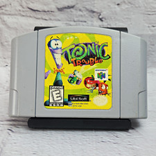 Ubisoft Tonic Trouble Nintendo 64 N64 Cartridge E Rating NTSC-U/C