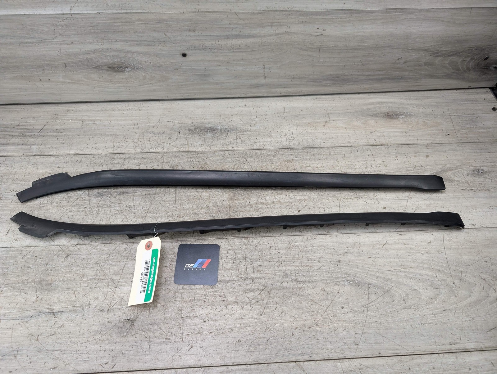 14-20 OEM BMW F32 F36 F82 M4 Front Left Right Windshield Side Drip Molding PAIR