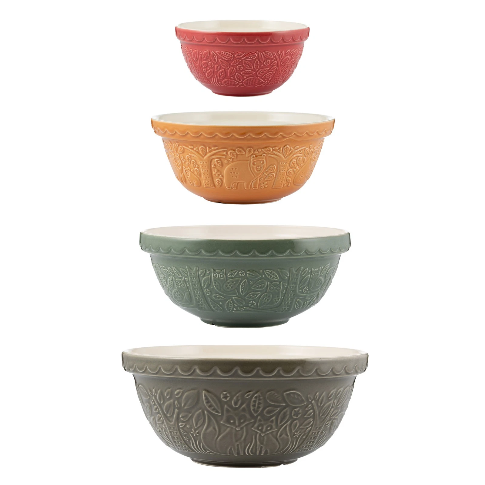 Mason Cash In The Forest Size 12, Size 18, Size 24, Size 30 Mixing Bowl Set of 4
Opens in a new wind