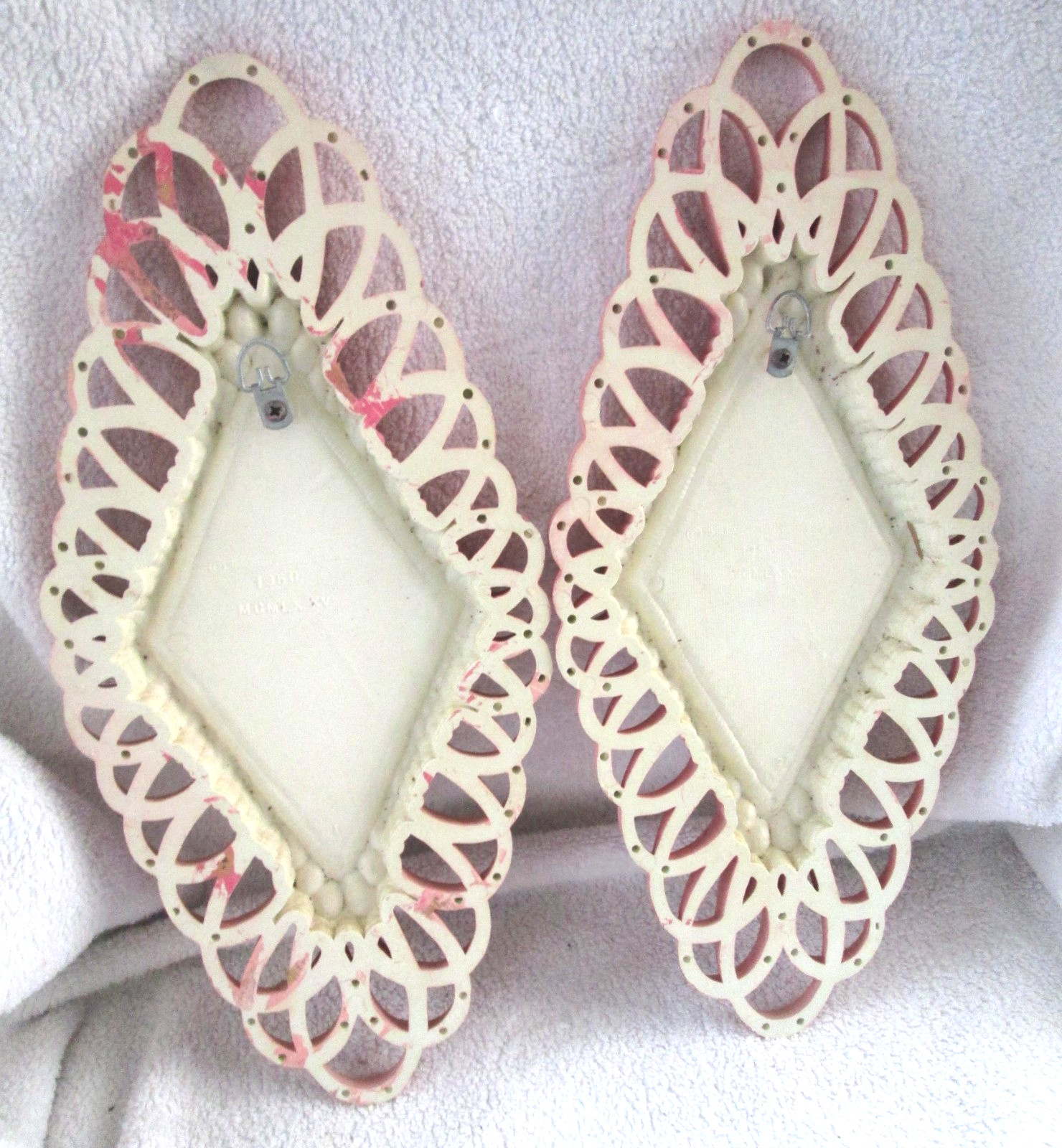 3 Sets of 1975 BURWOOD Wall Hangings: Butterflies/Candle Holders/Floral Plaques