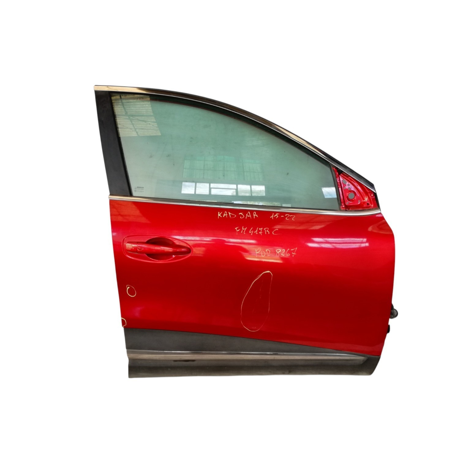 PORTA PORTIERA ANTERIORE DESTRO RENAULT KADJAR 2015-2022 5P DX ROSSO POR8267