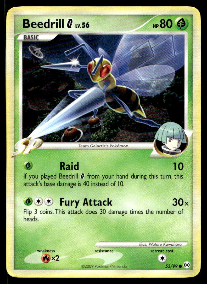 LP Beedrill G [Arceus 53/99] Common Pokemon TCG