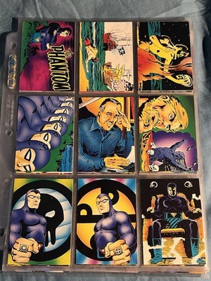 1995 The Phantom Complete Trading Card Set (90) Comic Images - King Features Syn