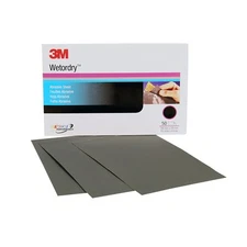 3M 02621 Wetordry Abrasive Sanding Sheet 1000 Grit 5 1/2 in x 9 in (50 Sheets)