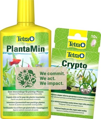 TETRA Dünger für Aquarienpflanzen PlantaMin 500 ml + Crypto 10 Tabl. Gratis