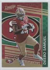 2022 Prestige Franchise Favorites Xtra Points Green /249 Deebo Samuel #11 0yk6