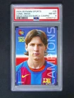 2004-05 Panini Sports Lionel Messi #35 RC Mega Cracks Barca-Campio PSA 8