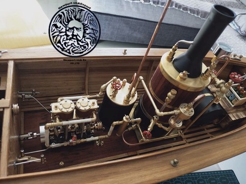 Kacio LS80S Vertikaler Dampfkessel für RC Modellschiffe Hocheffizient - Bild 8 von 22