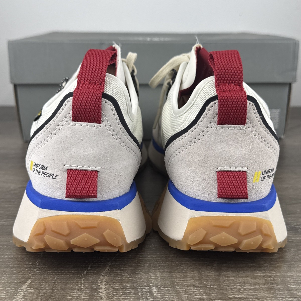Palladium Troop Runner Shoes Mens Size 9 Star White Gum Sole 