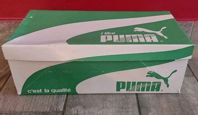 Puma GV 1775 G. VILAS 9 1/2 Schuhkarton leer 80er/90er Vintage