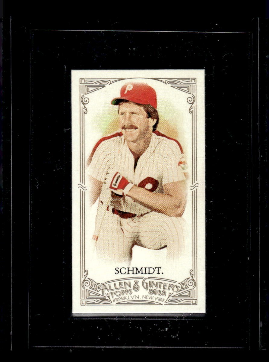 2012 Topps Allen and Ginter Mini A and G Back #269 Mike Schmidt