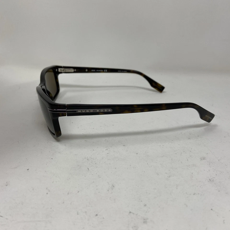 HUGO BOSS 0318/S 086VW 57-17-135 TORTUGA CON LENTE MARRÓN BISAGRA FLEXIBLE Y 433 Foto 4 de 4