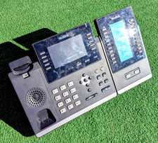 Yealink SIP-T46G Black IP VoIP Office Gigabit PoE Speakerphone NO Headset Power