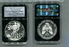 2013 W AMERICAN SILVER EAGLE 1 OUNCE .999 FINE ENHANCED FINISH NGC SP69 6945T