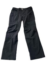 Duluth Trading Women's Size 16X31 Flexpedition Boot Cut Pants Black 95704