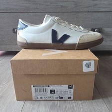 Veja Womens VOLLEY LEATHER WHITE / NAVY Sneak...