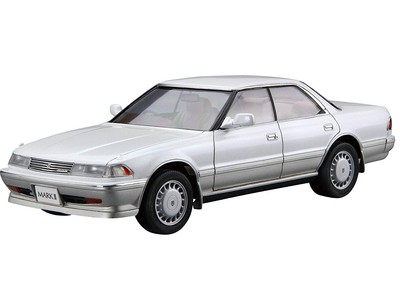 Aoshima Bunka Kyozai 1/24 The Model Car Series No.63 Toyota Gx81 Mark Ii 2.0 Gra