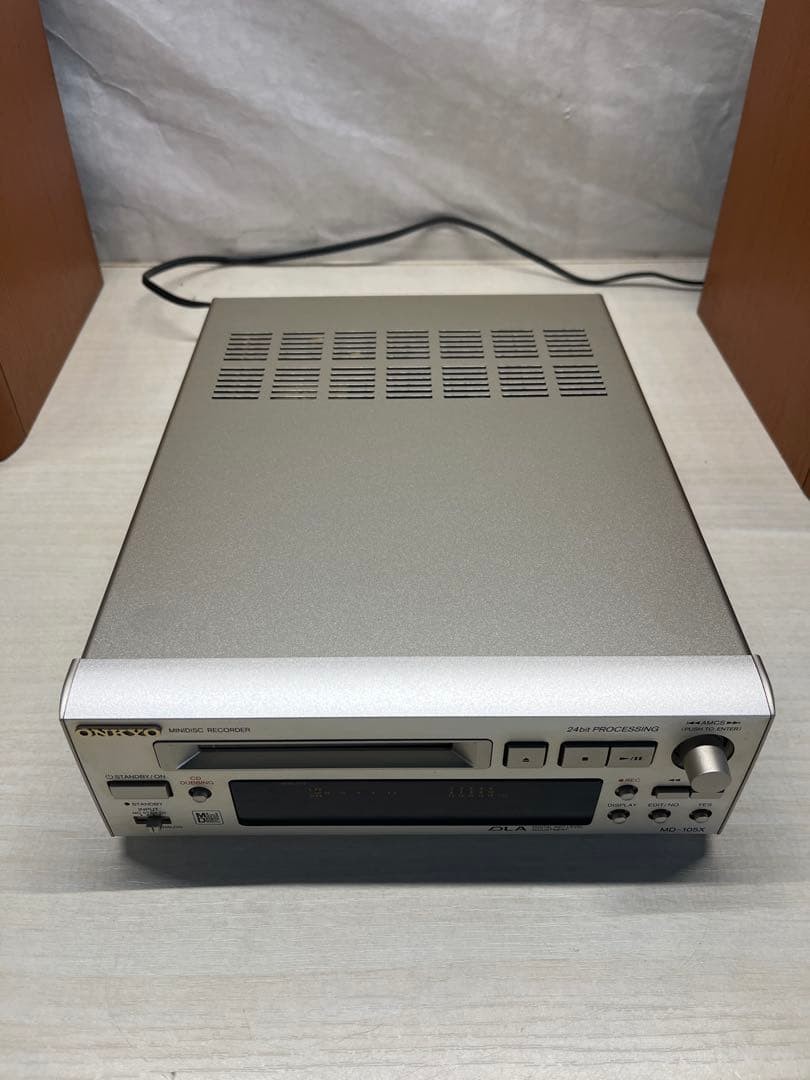 Junk ONKYO Hi-MD Mini Disc Recorder MD-105FX AC100V Japan for sale