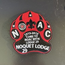 OA Lodge 29 NOQUET collectible 2015 NOAC red/...