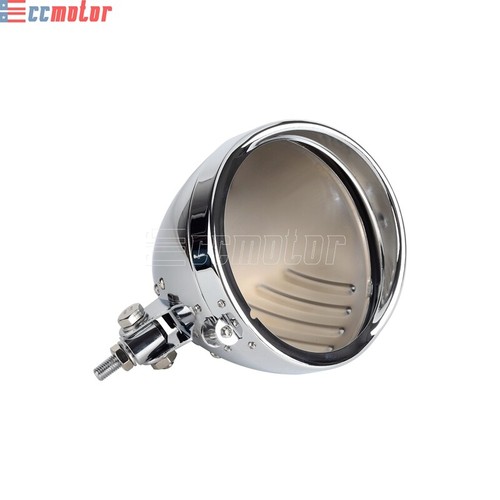 5.75" Headlight Visor Housing Bucket Bracket For Harley Softail Fatboy Sportster - Picture 4 of 10