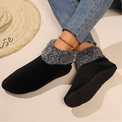 Warme Damensocken dicke Thermo Wolle Kaschmir Schnee Winter Boden Schlafsocken - Bild 15 von 20