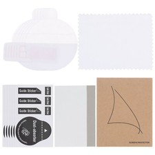 6pcs Watch Glass Screen Protectors 23mm TPU Round Smartwatch Screen Protective