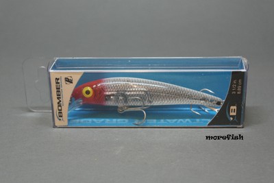 Bomber Wobbler B15A Long A - 11,5 cm - Silver Flash Red Head