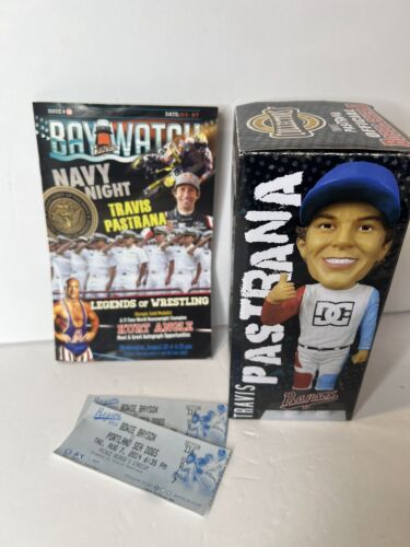 Travis Pastrana Bobblehead Bowie Baysox SGA X Games Nitro Circus DC Shoes - Picture 3 of 10